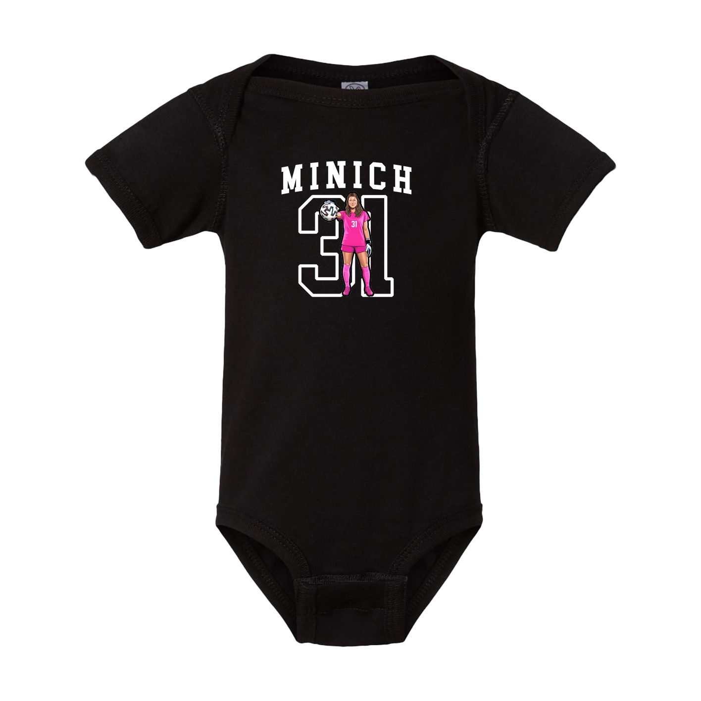 Baby Onesie — Shirsey in Black