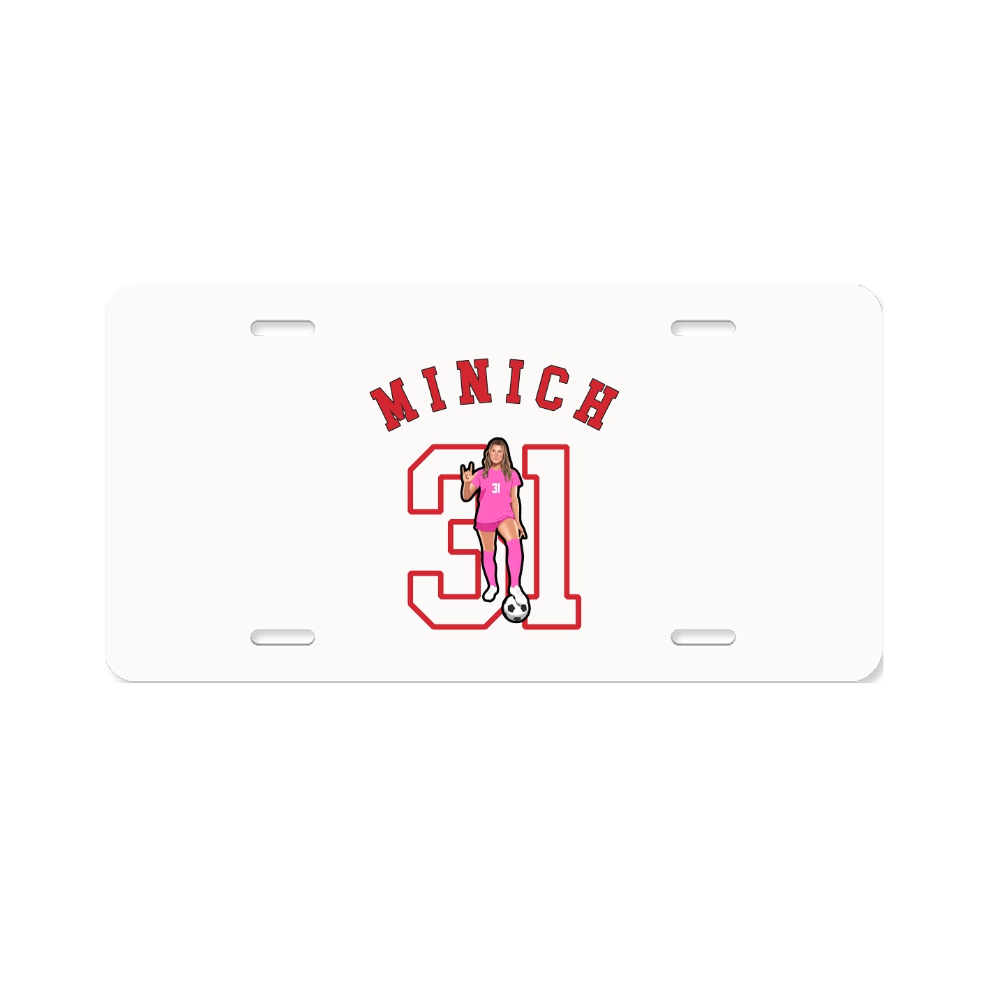 License Plate — Shirsey Arch in Classic