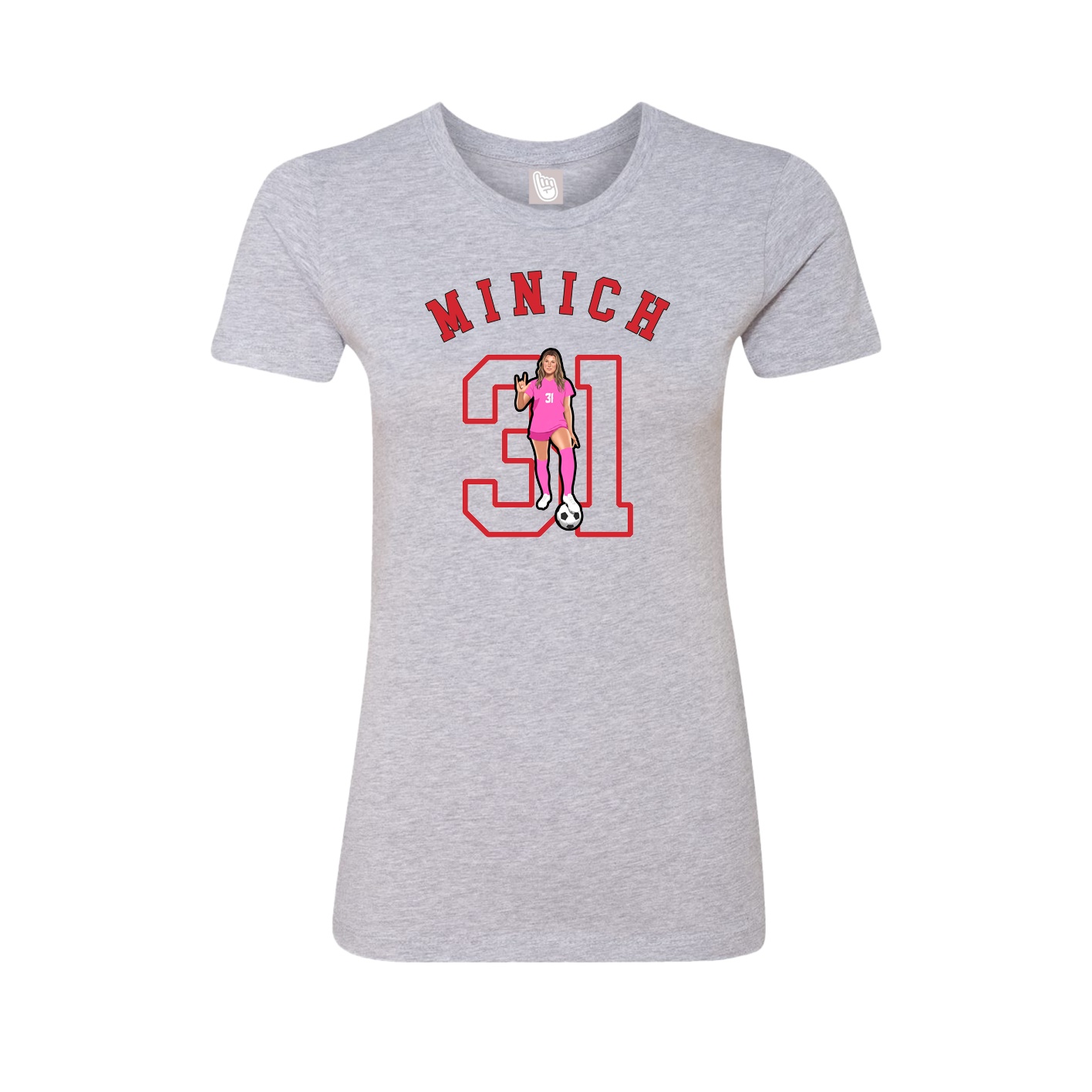 Womens Tee — Shirsey Arch in Grey