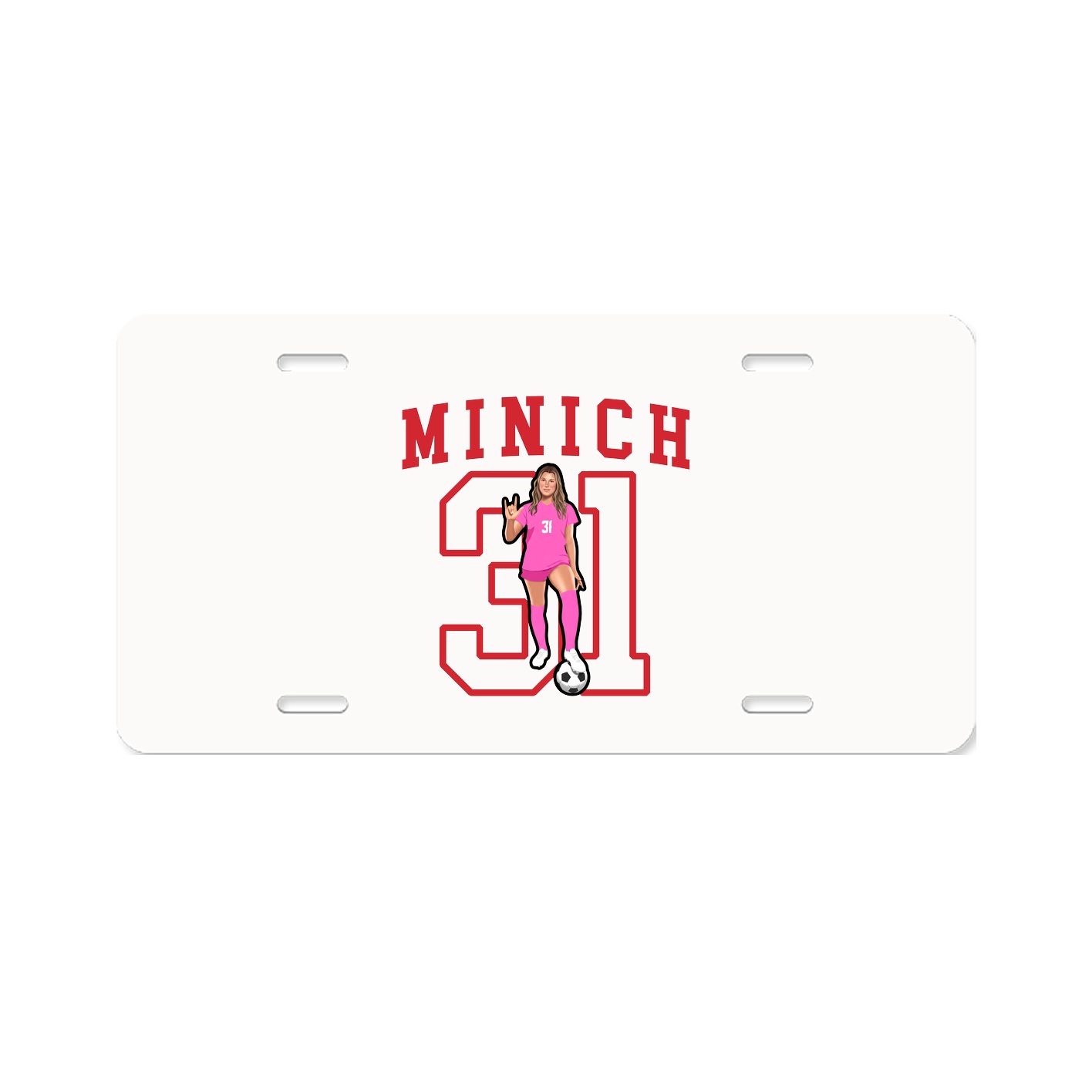 Aluminum License Plate