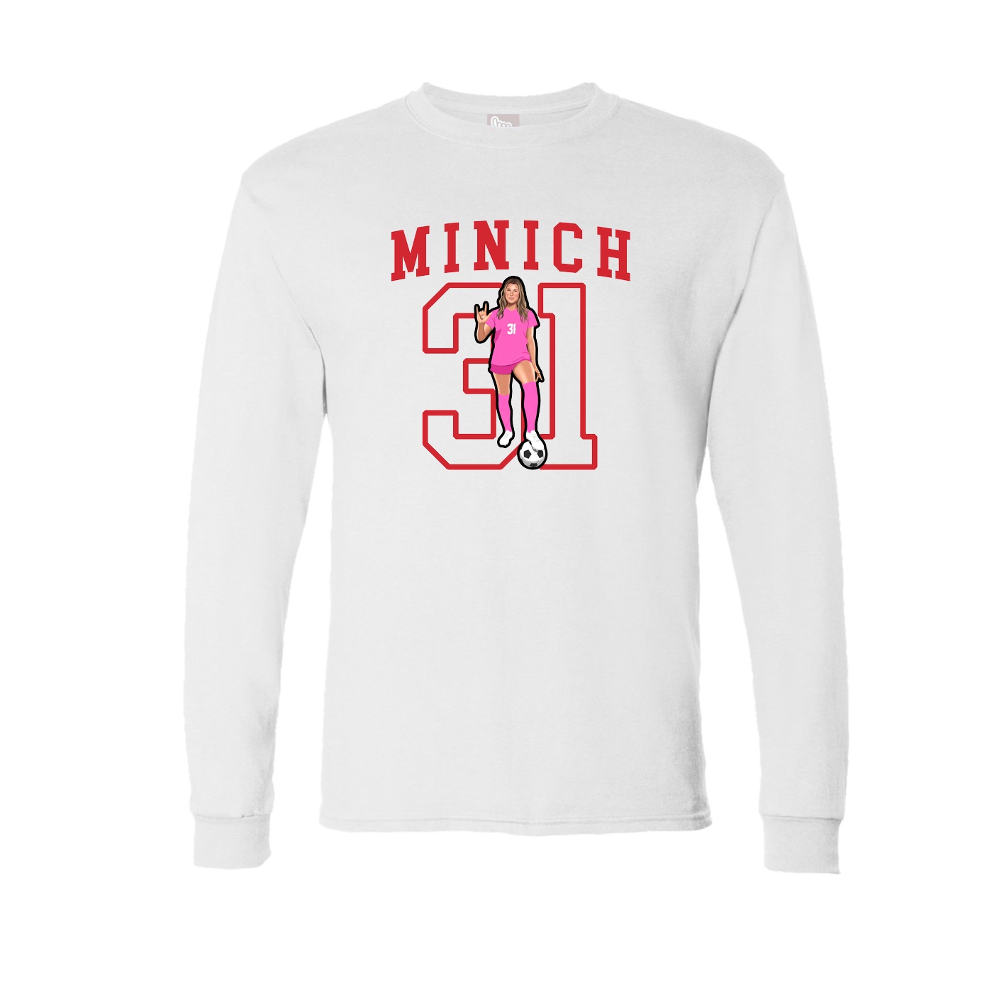 Long Sleeve Tee — Shirsey in White