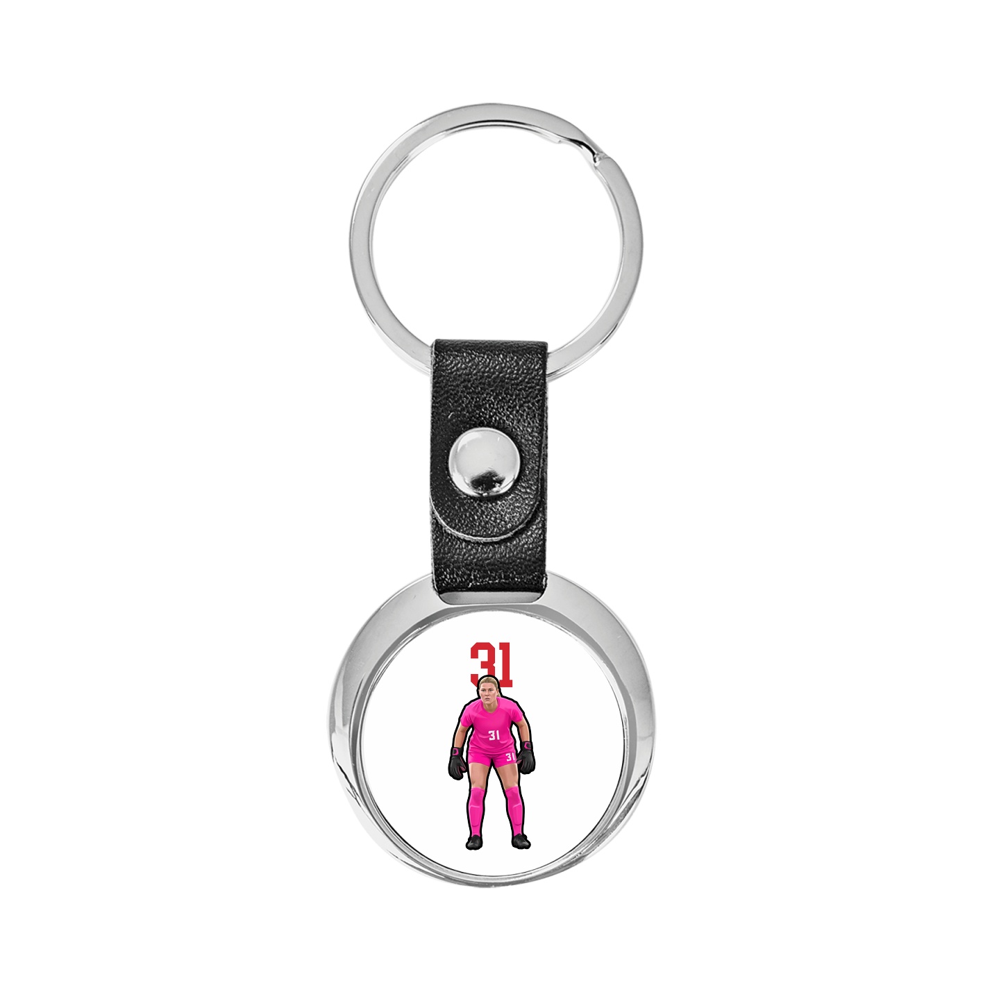 Key Chain — Number Top in Classic