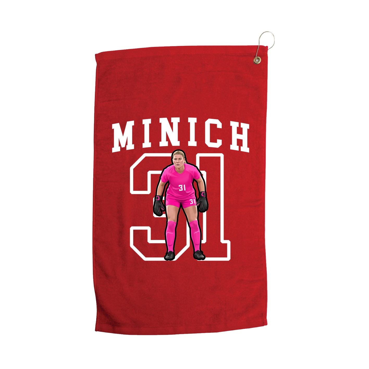 Golf Towel — Shirsey in Red