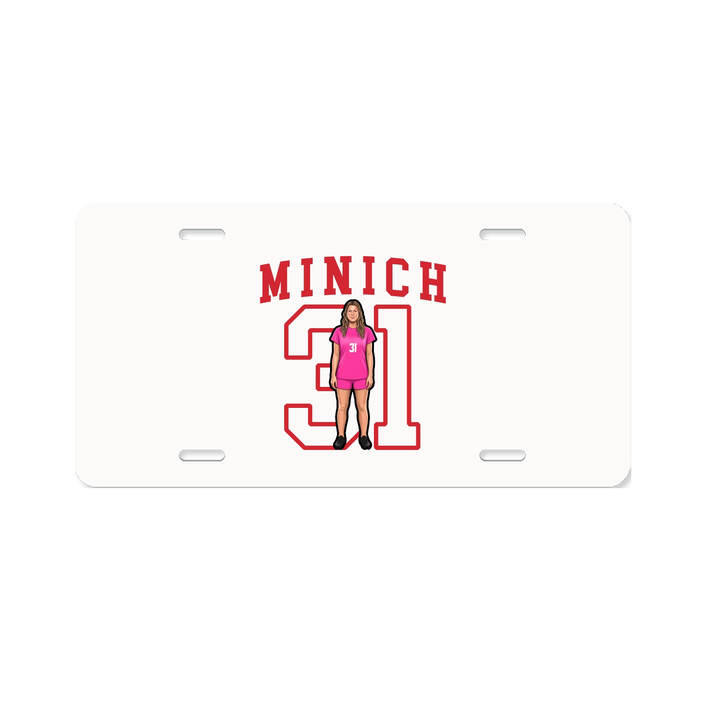 Aluminum License Plate