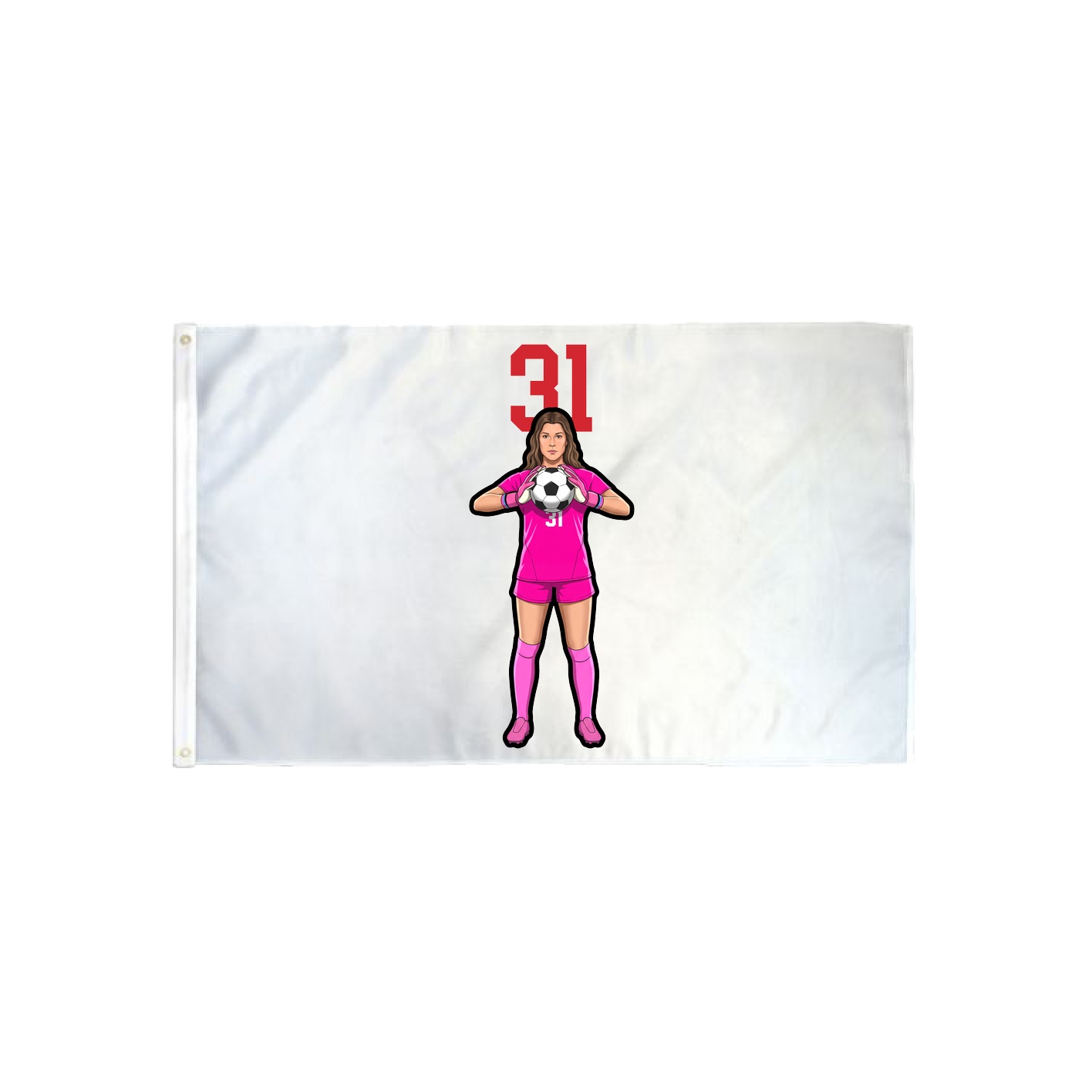 3x5 Flag — Number Top in Classic