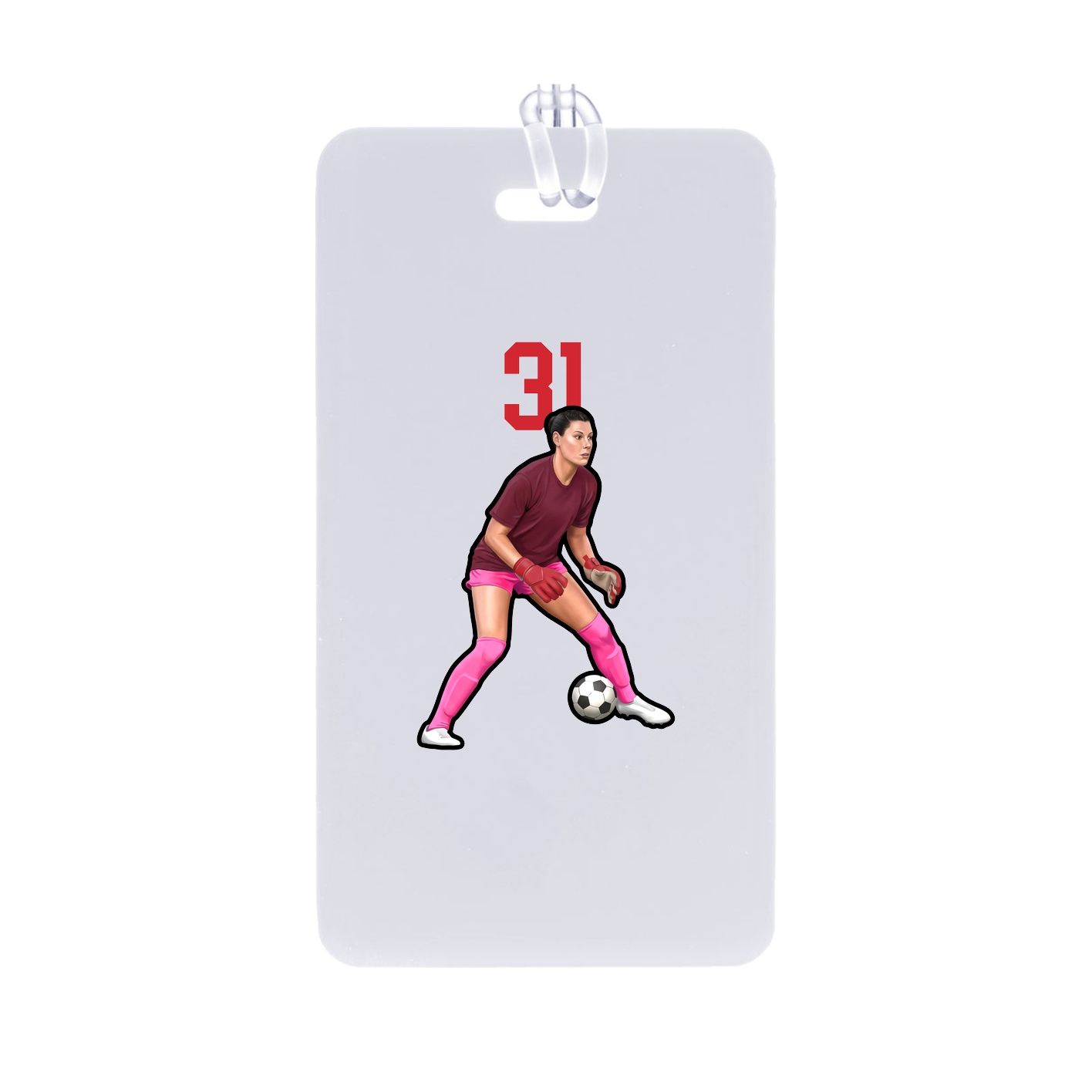 Bag Tag — Number Top in Classic