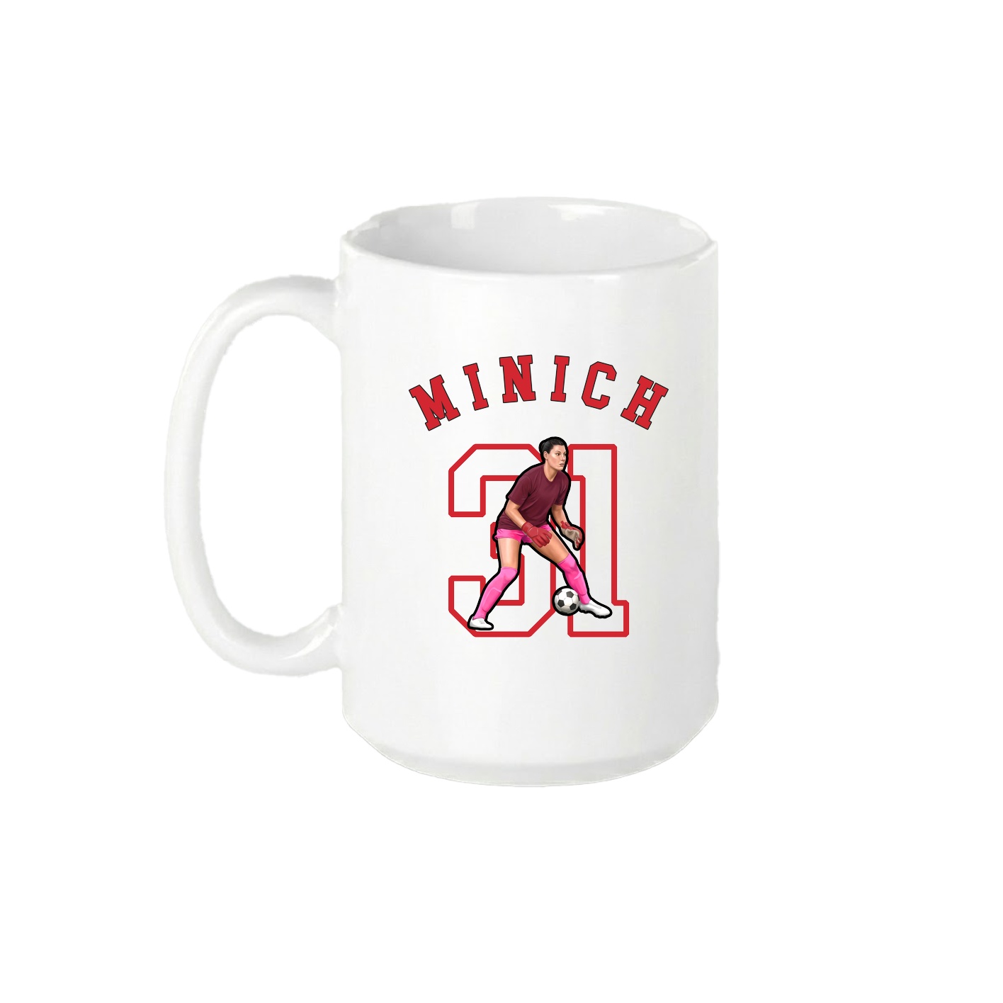 15oz Coffee Mug — Shirsey Arch in White