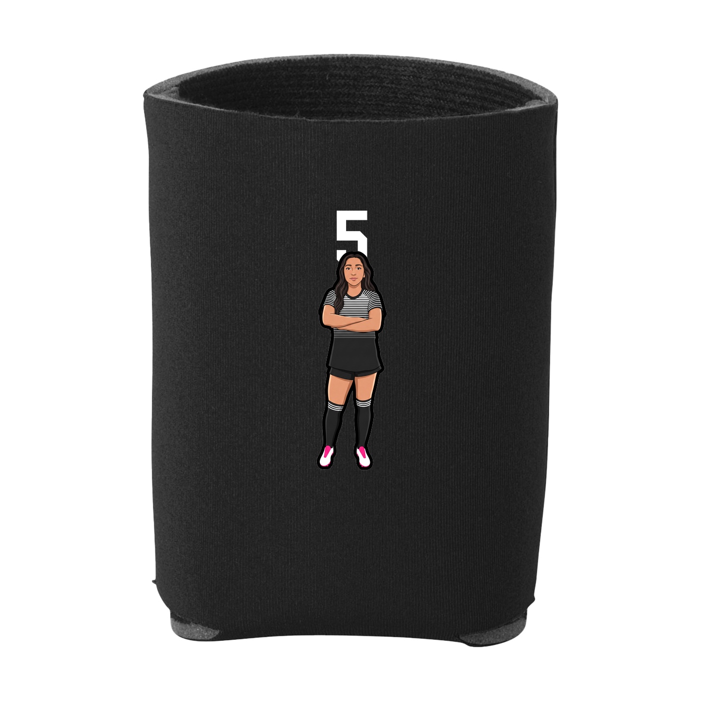Can Holder — Number Top in Black