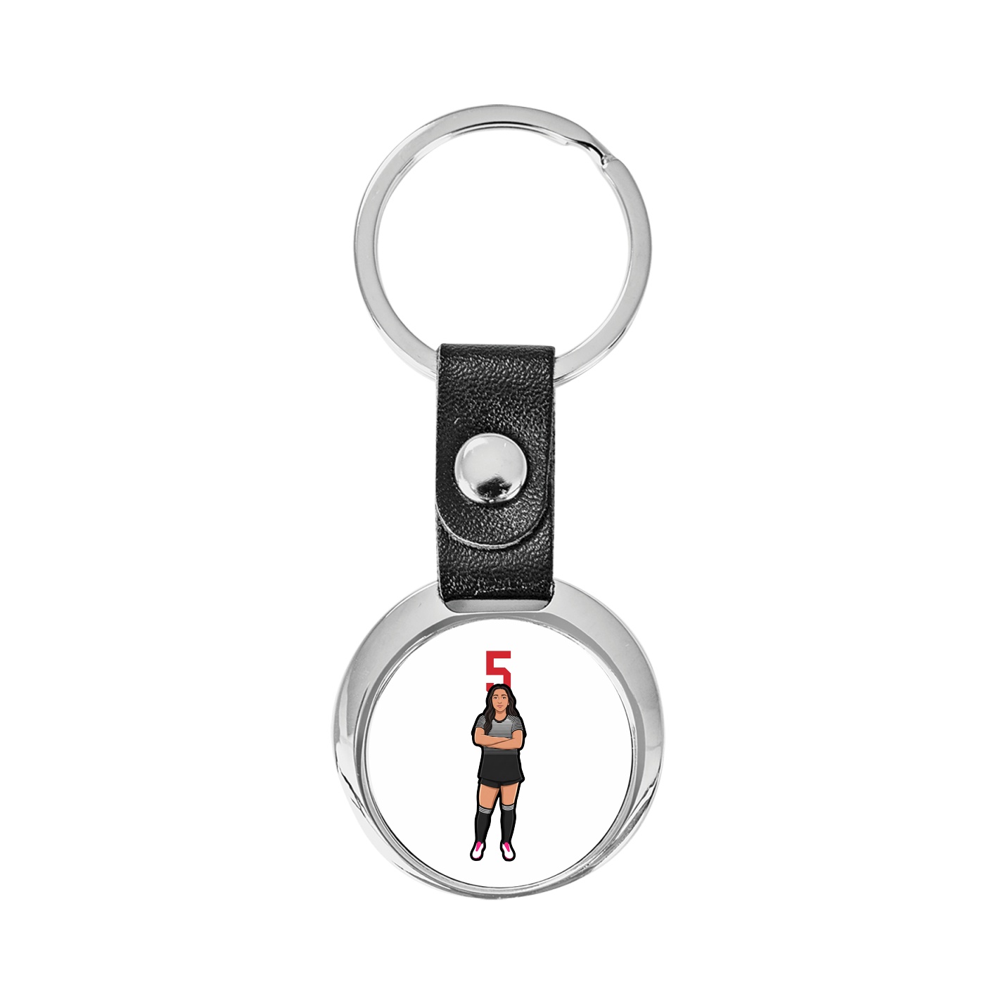 Key Chain — Number Top in Classic