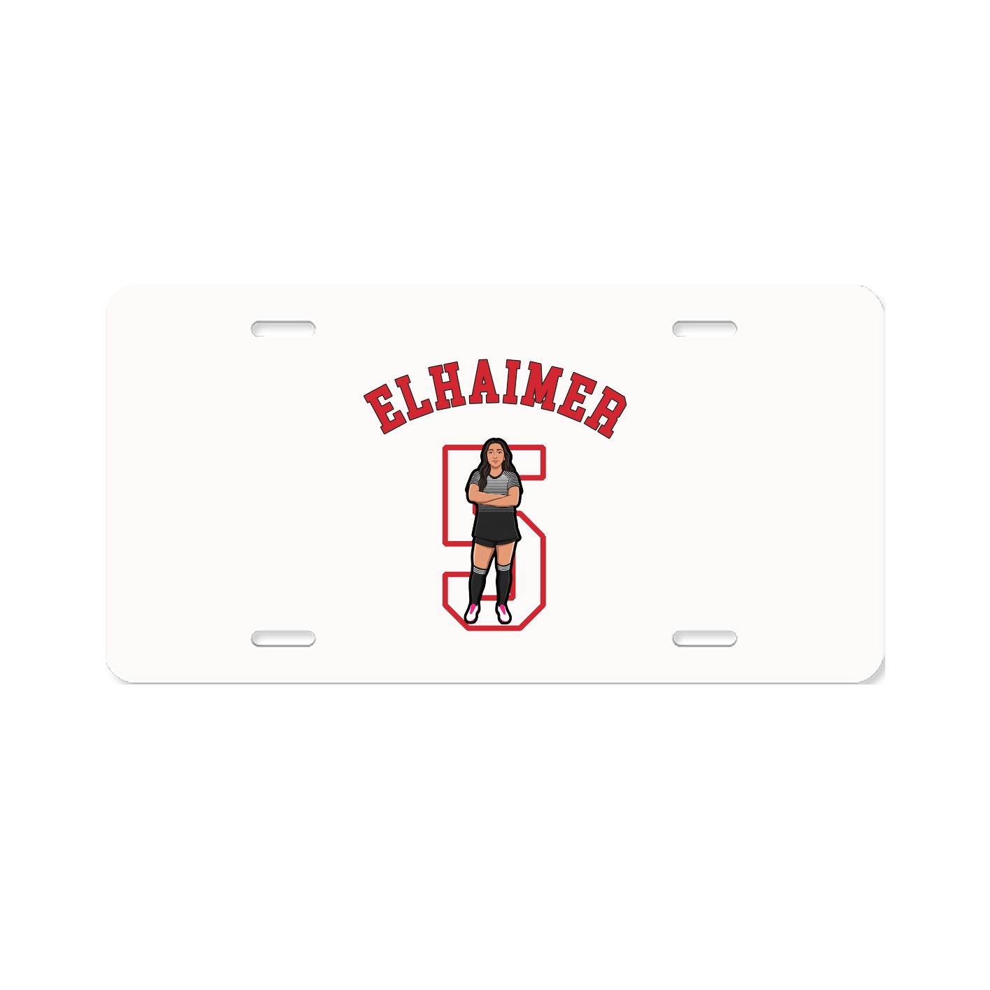 License Plate — Shirsey Arch in Classic
