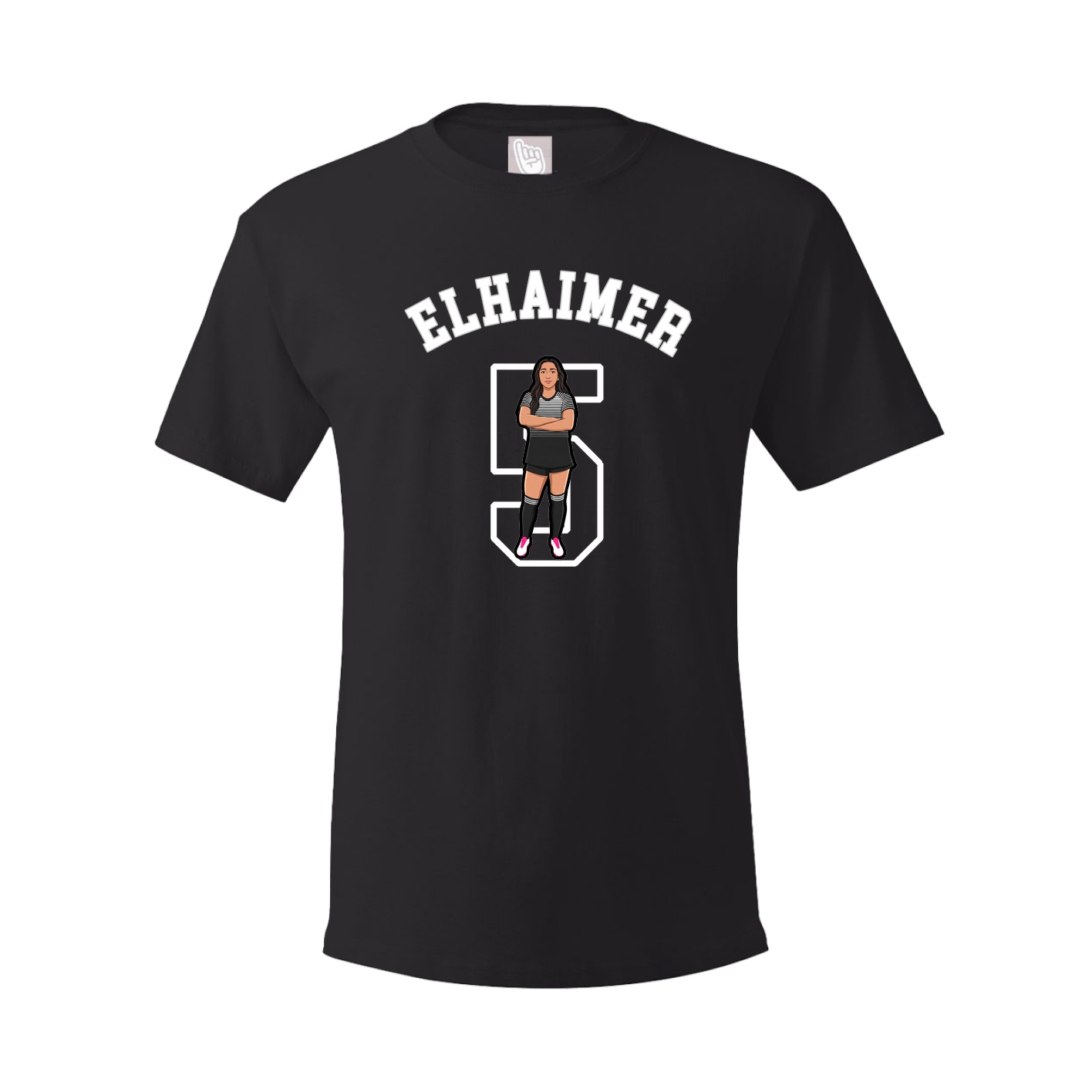 Youth Tee — Shirsey Arch in Black