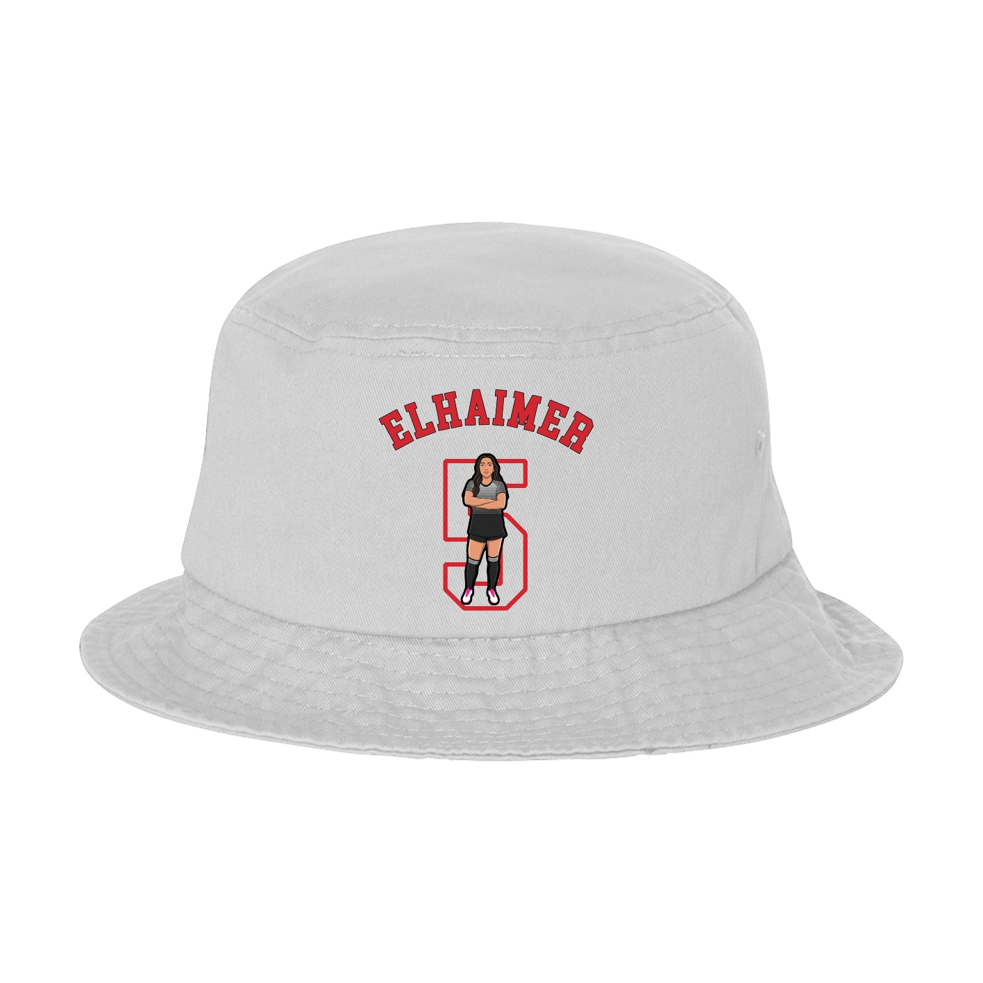 Bucket Cap — Shirsey Arch in White