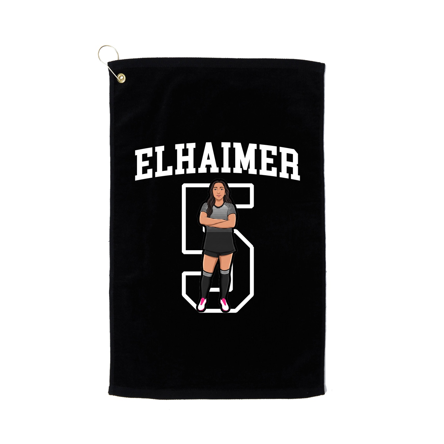 Golf Towel — Shirsey in Black
