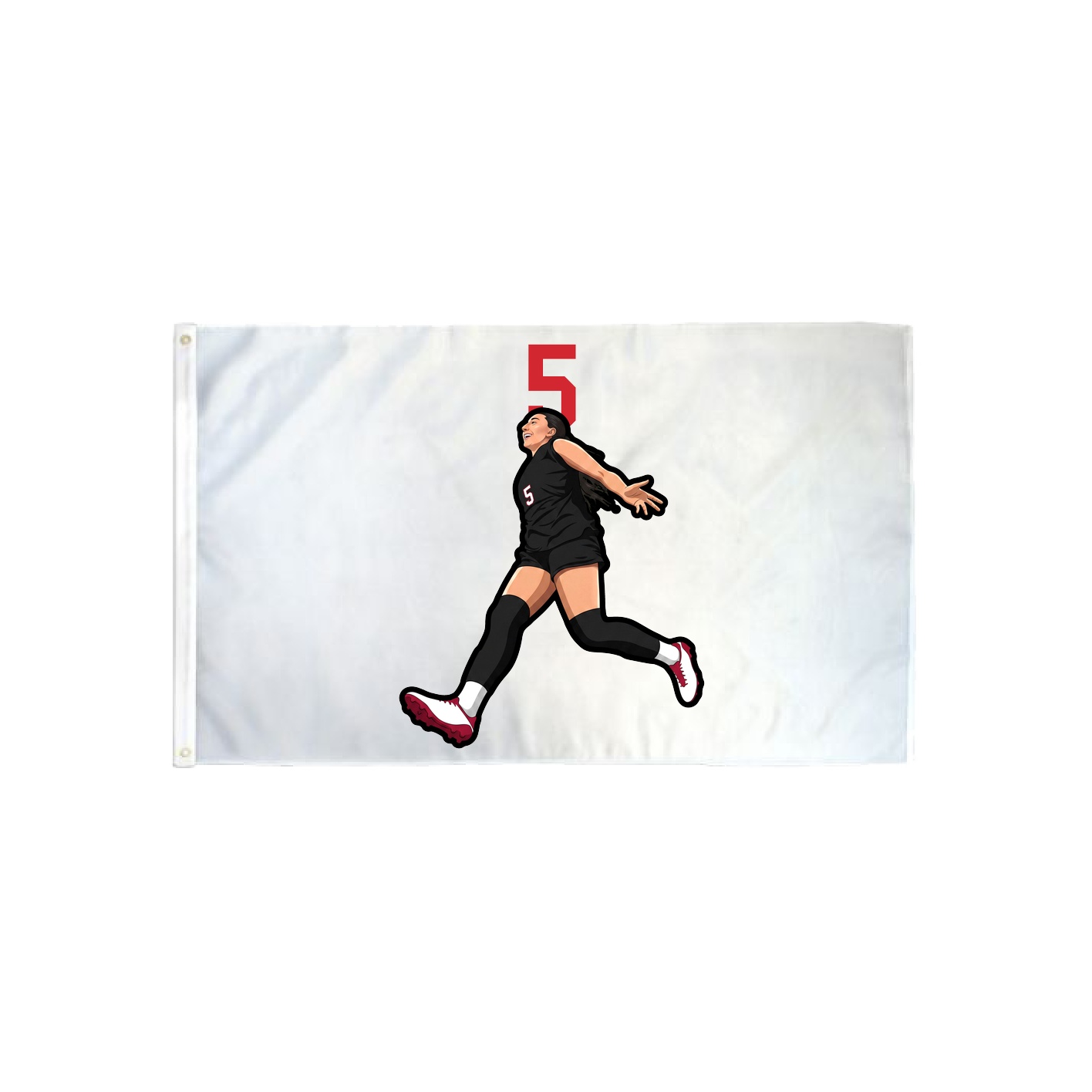 3x5 Flag — Number Top in Classic