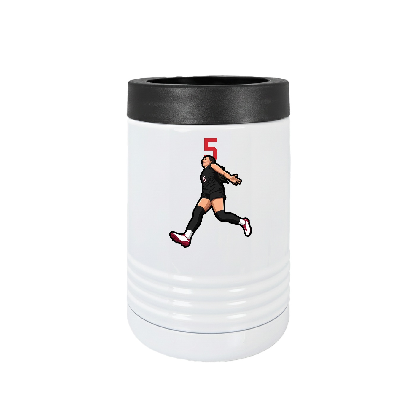 Beverage Holder — Number Top in White