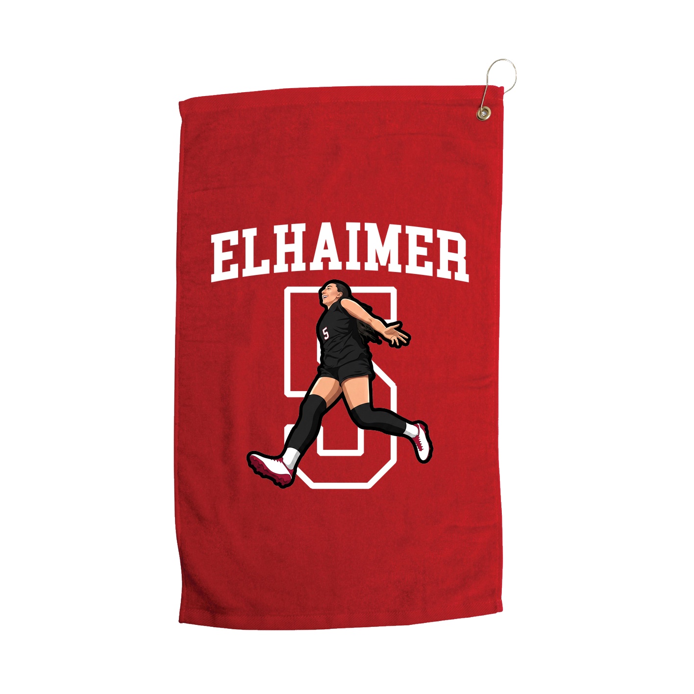 Golf Towel — Shirsey in Red