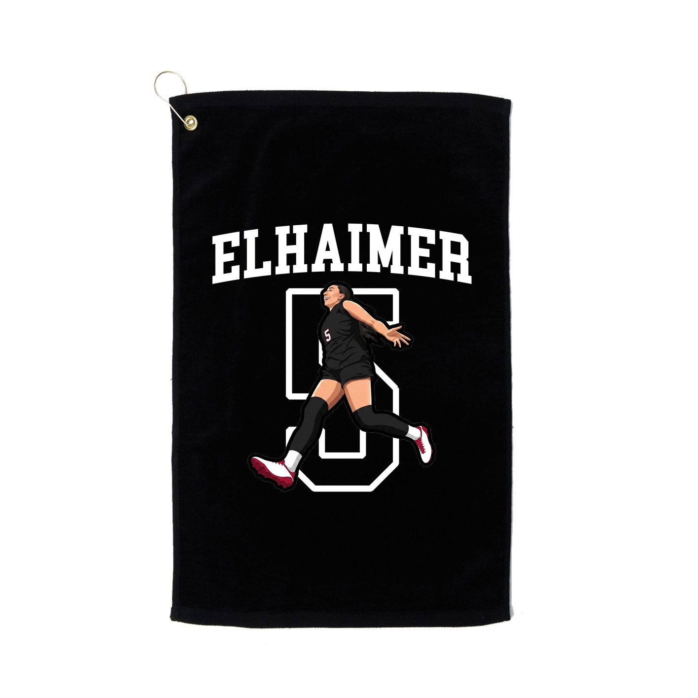 Golf Towel — Shirsey in Black