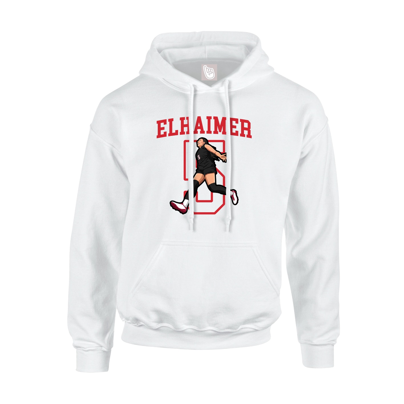 Youth Hoodie — Shirsey in White