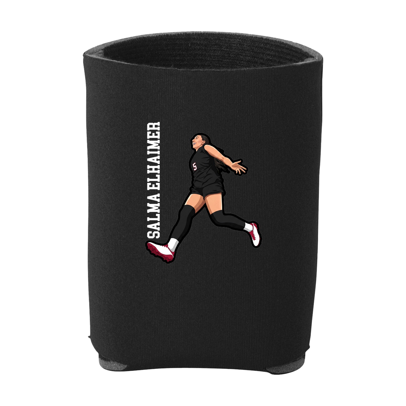 Can Holder — Name Vertical in Black