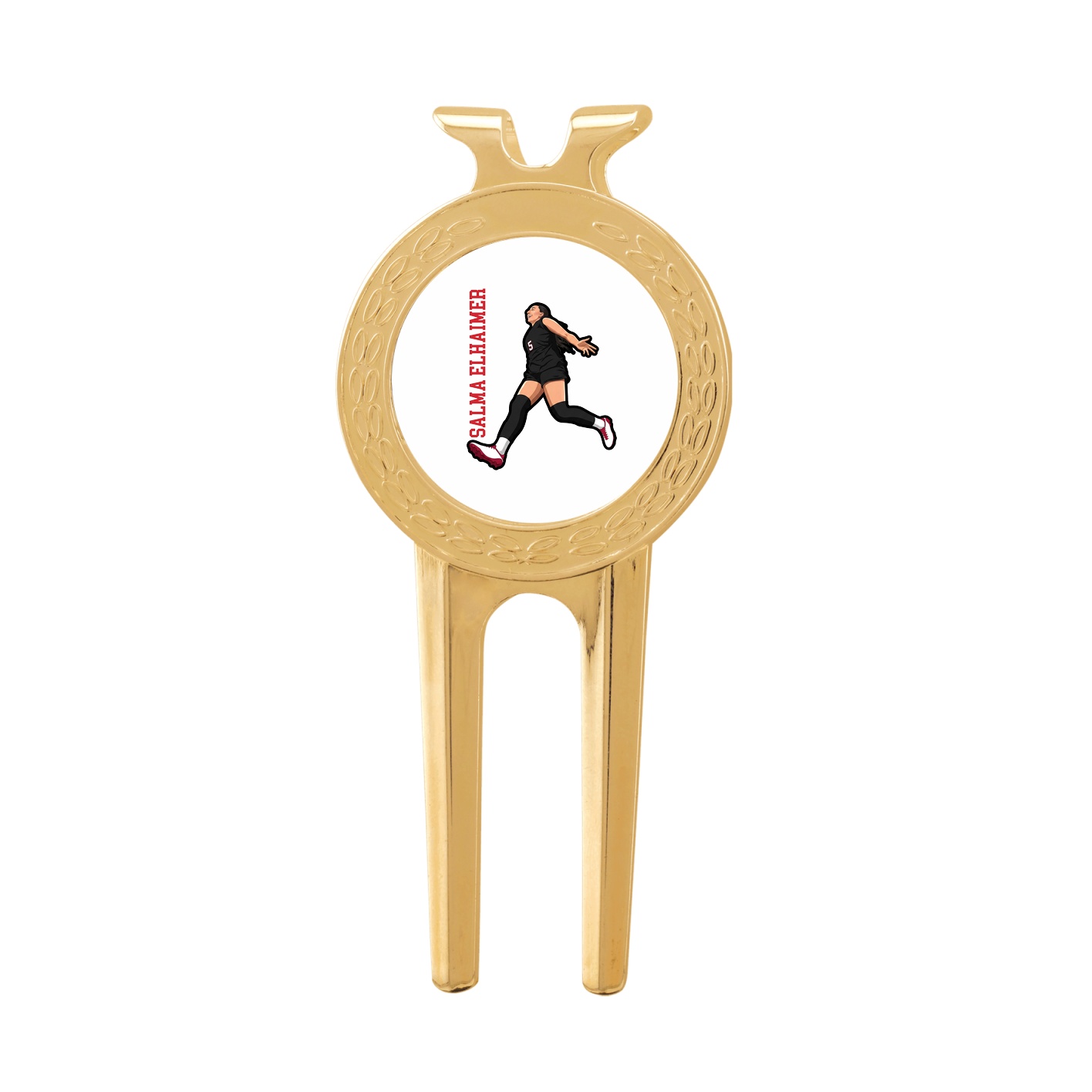 Divot Tool with Ball Marker — Name Vertical in Classic