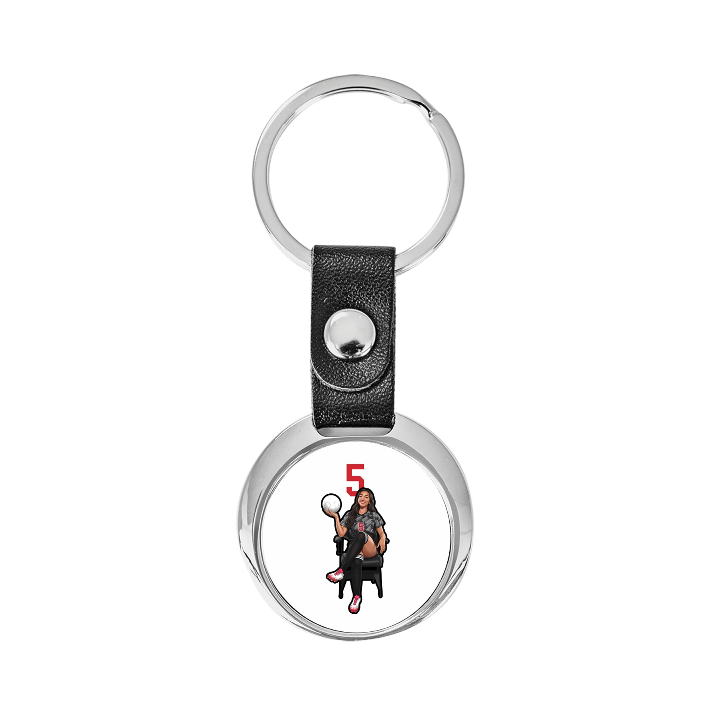 Key Chain — Number Top in Classic