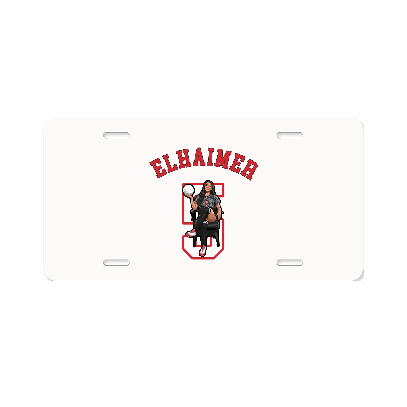License Plate — Shirsey Arch in Classic