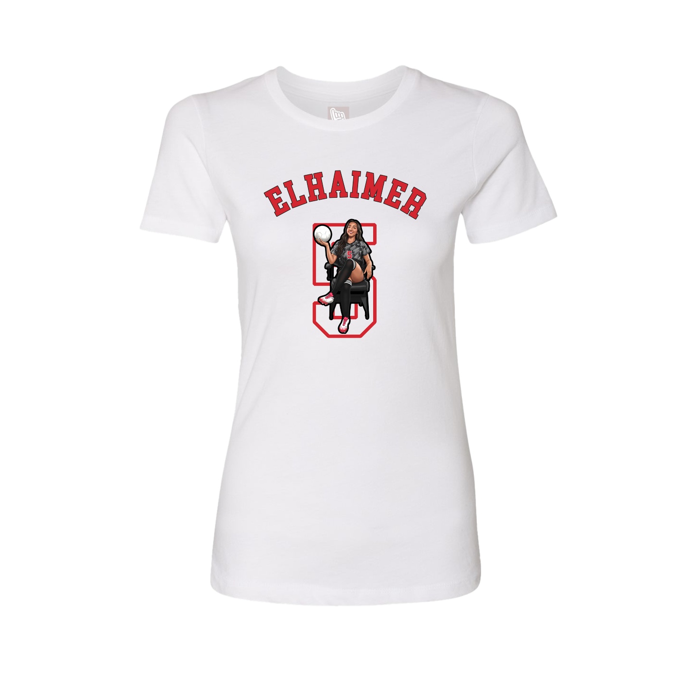 Womens Tee — Shirsey Arch in White