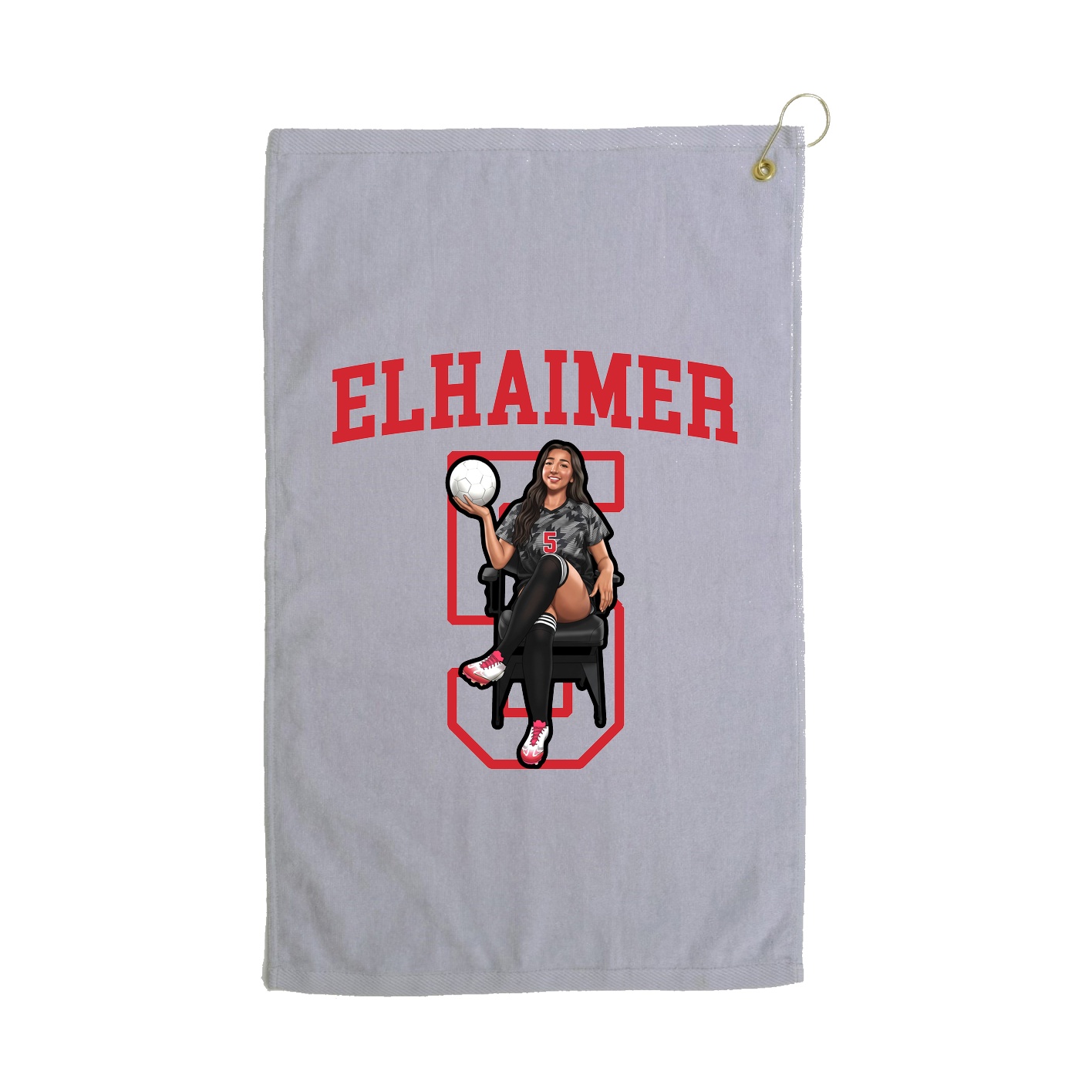 Golf Towel — Shirsey in Grey