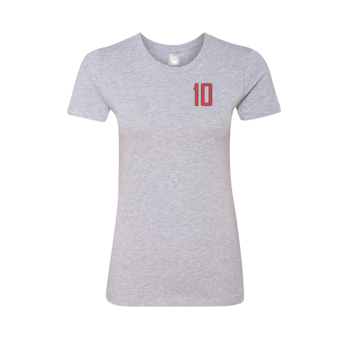 Womens Tee — Front Shirsy in Grey