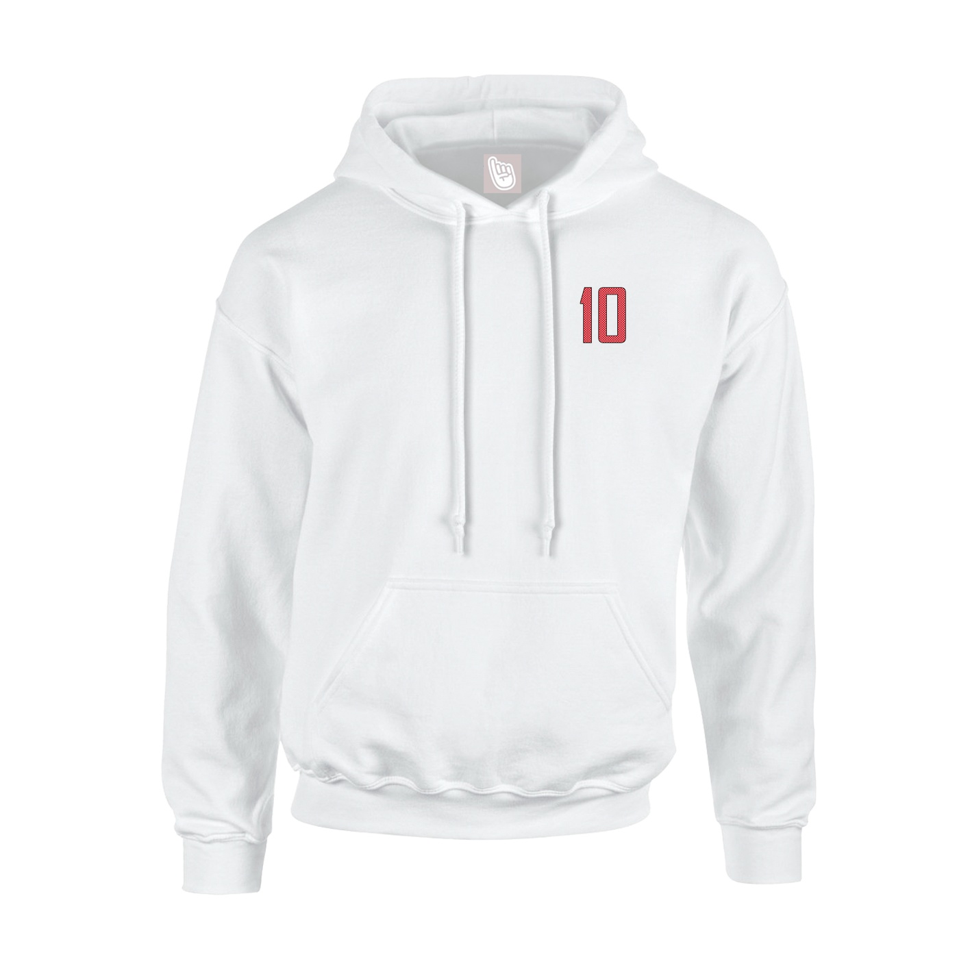 Hoodie — Front Shirsy in White
