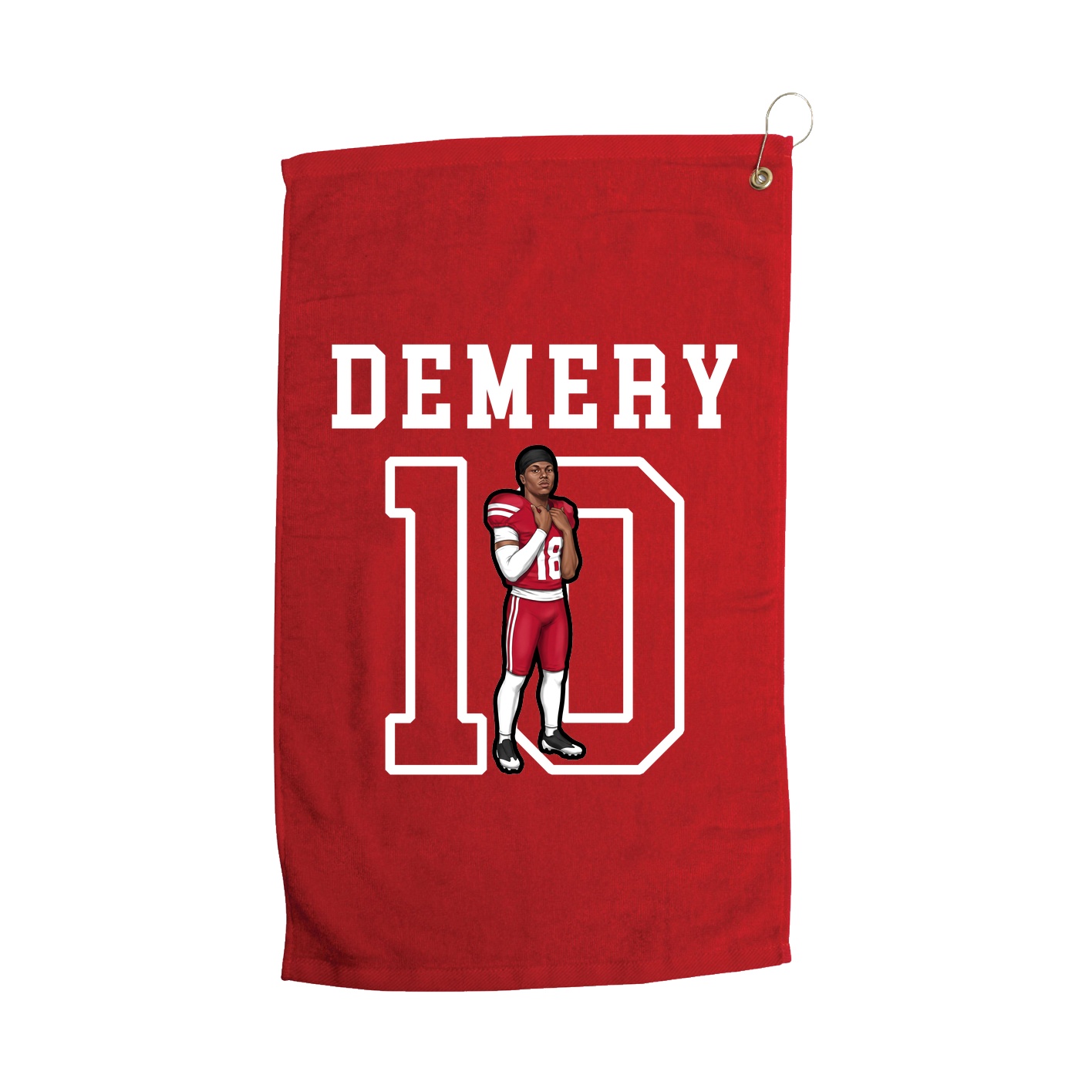 Golf Towel — Shirsey in Red
