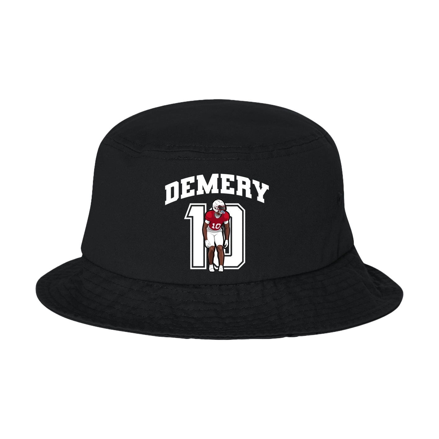 Bucket Cap — Number in Black