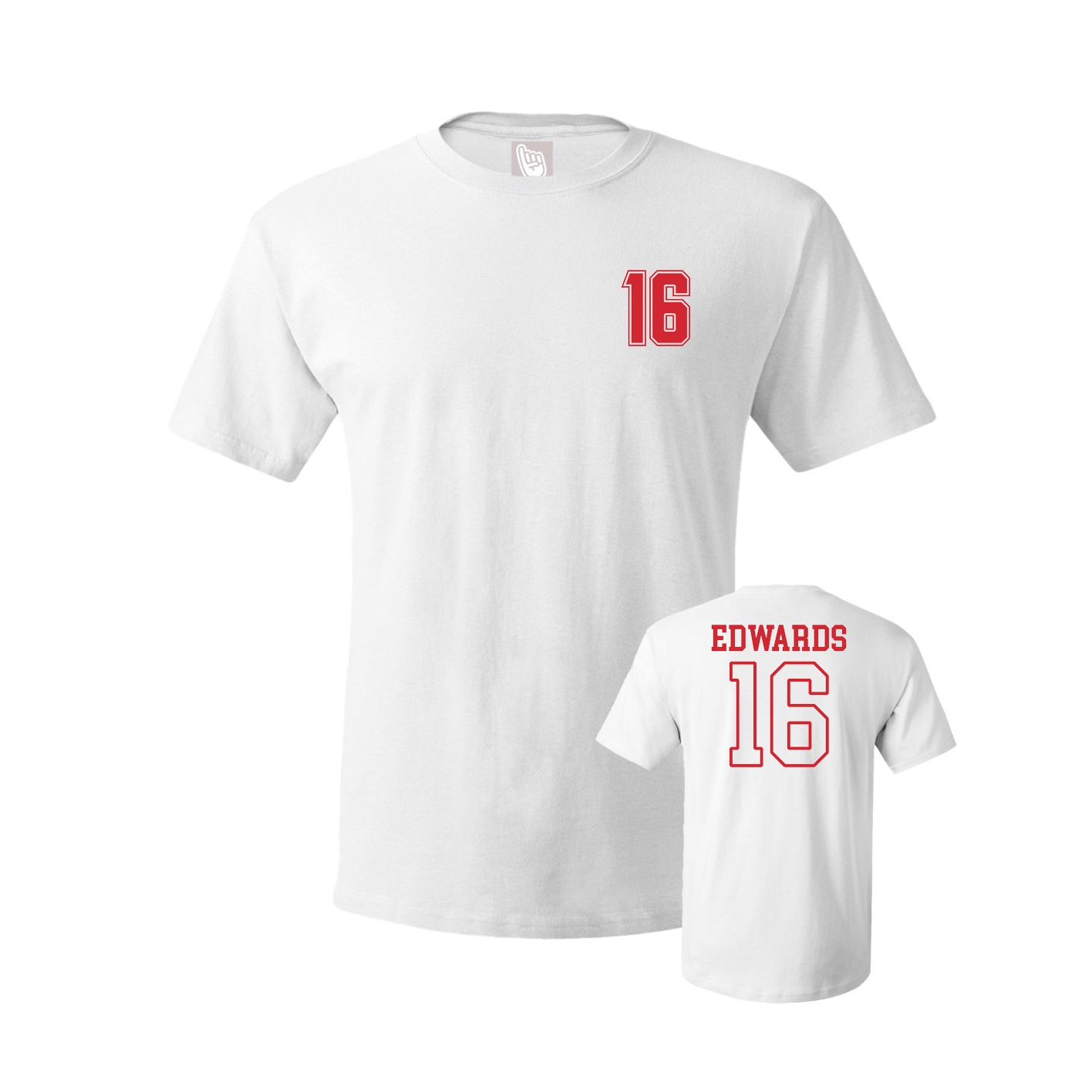 Tee — Chest Back in White