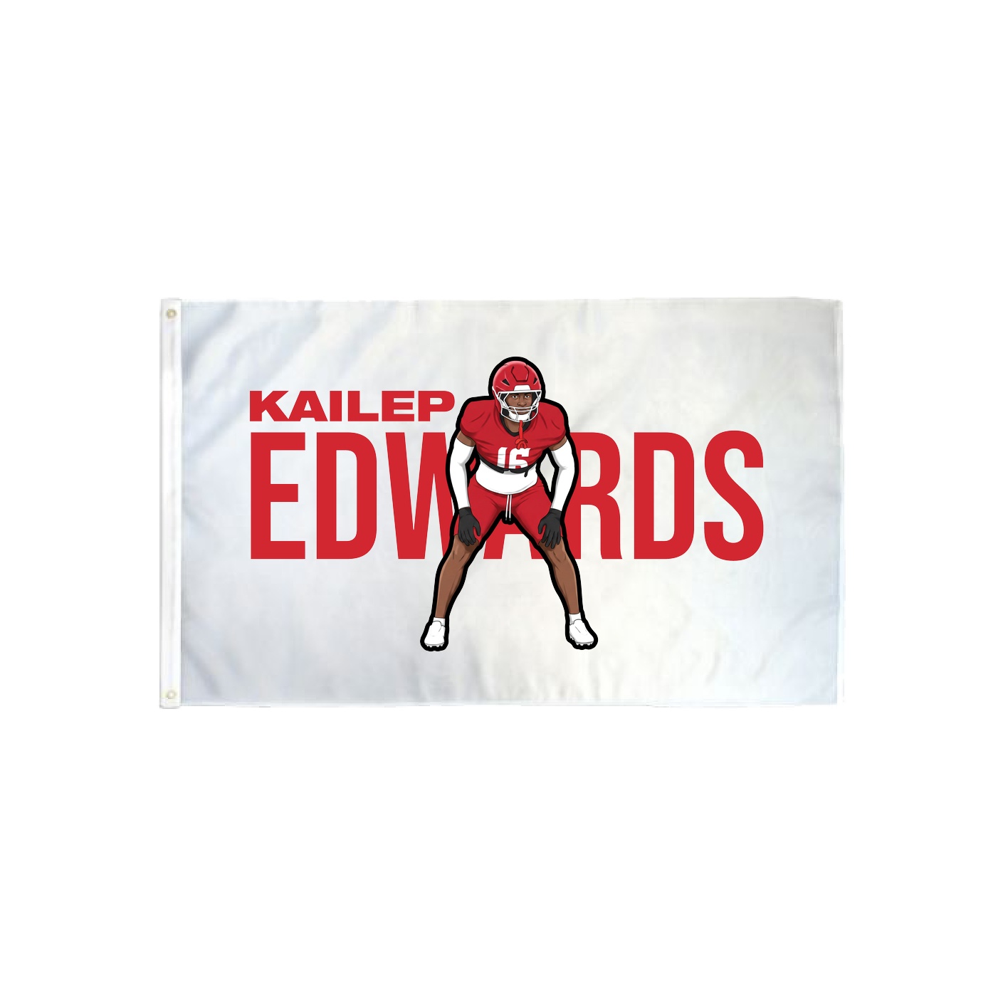 3x5 Flag — Player Name in Classic