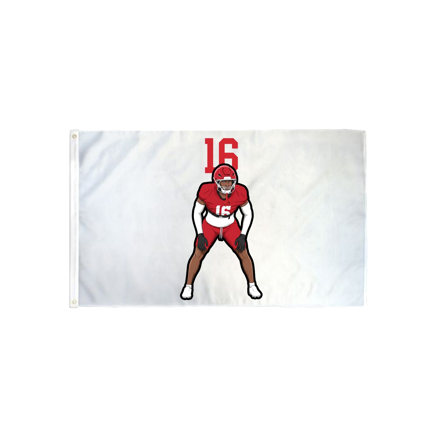 3x5 Flag — Number Top in Classic