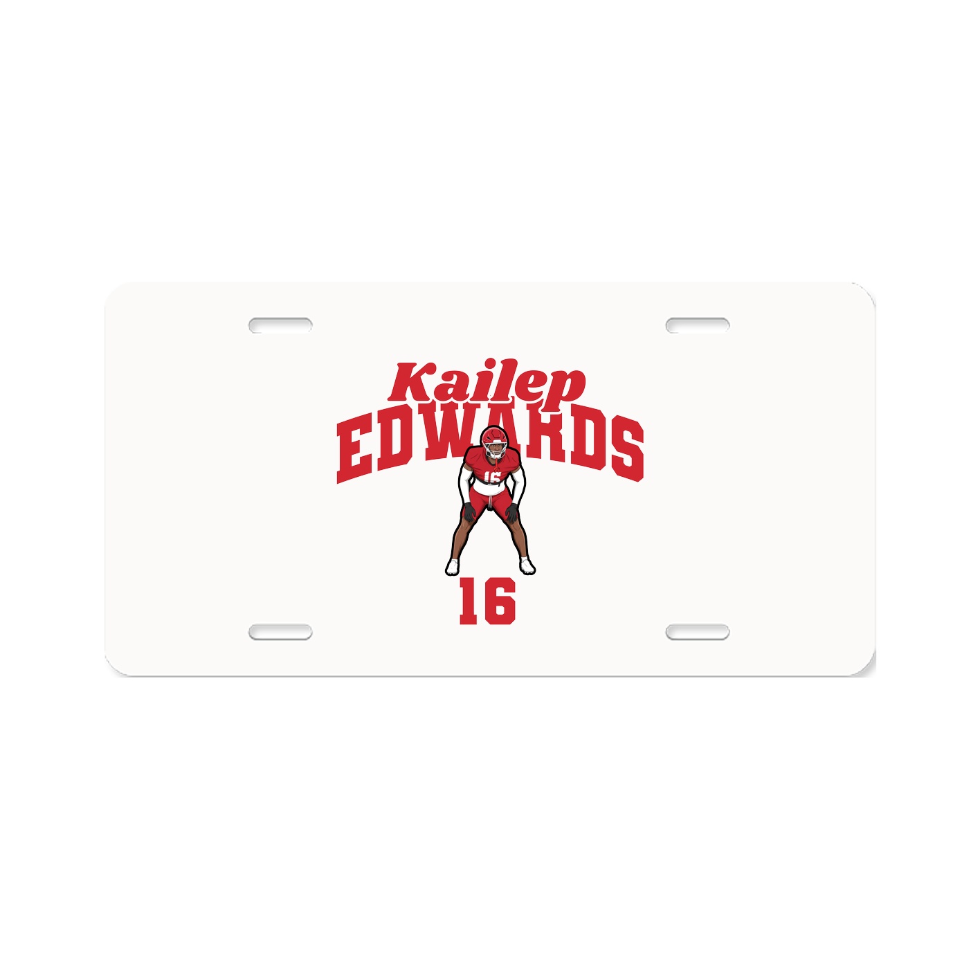 License Plate — Signature Arch in Classic