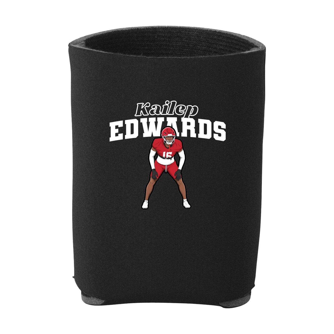 Can Holder — Name Arch in Black
