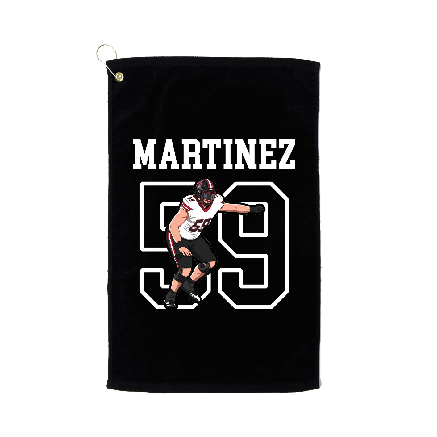Golf Towel — Shirsey in Black