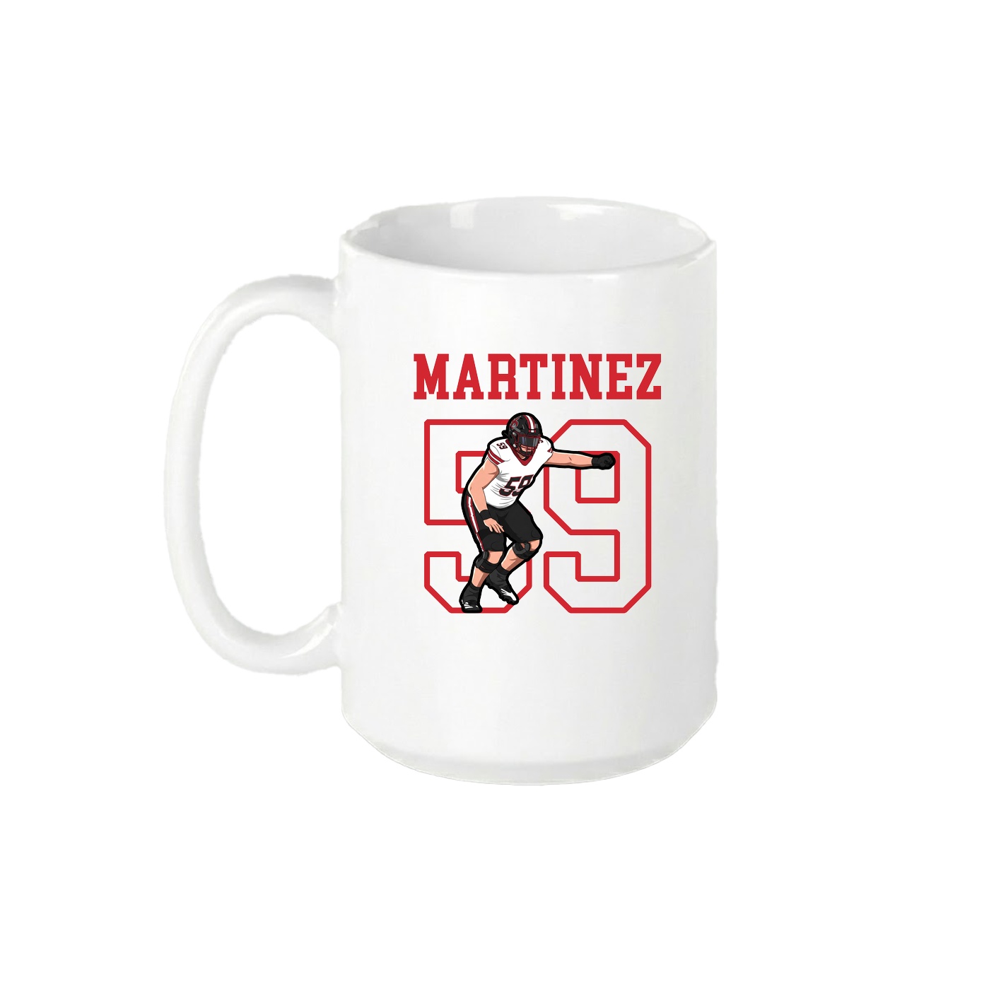 15oz Coffee Mug — Shirsey in White