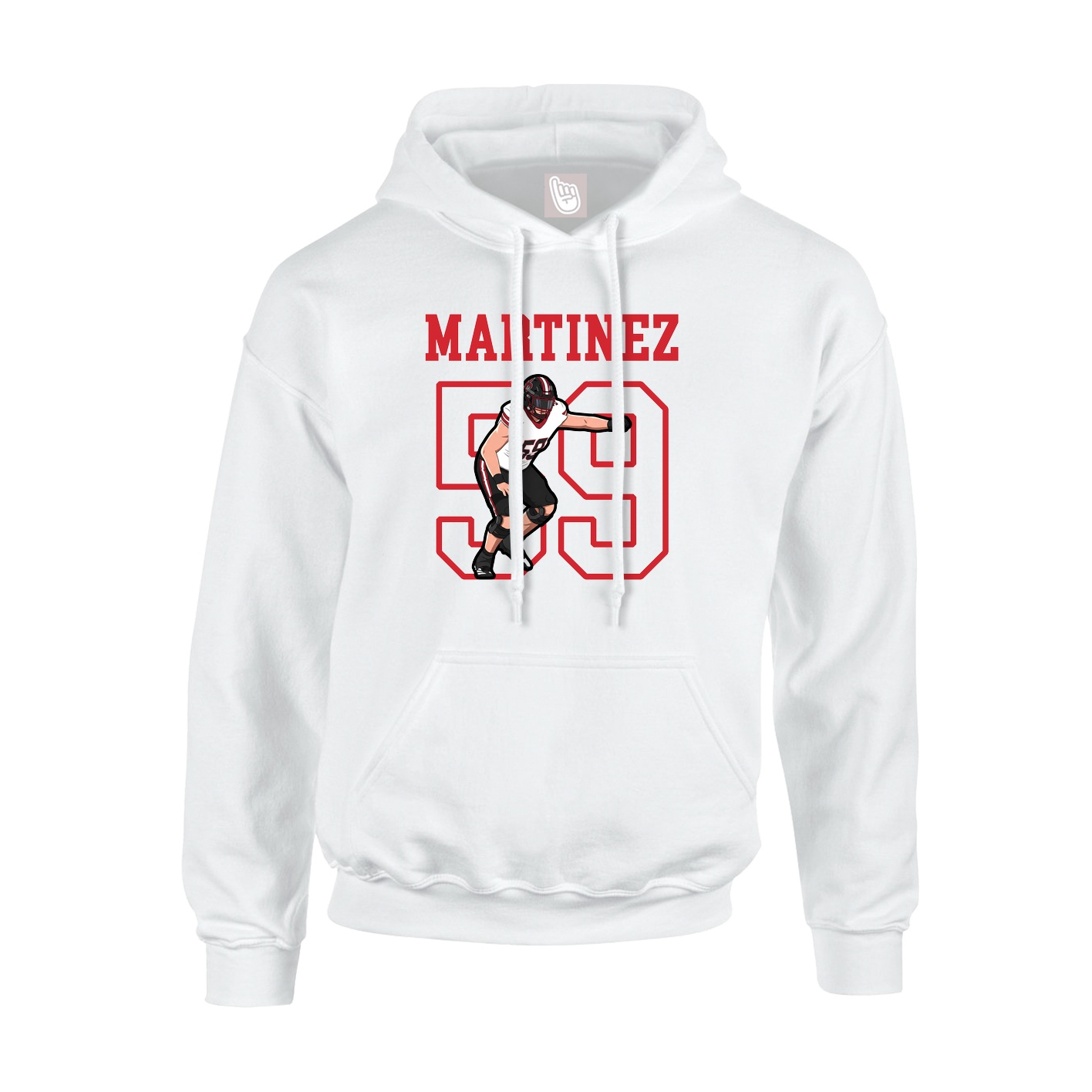 Youth Hoodie — Shirsey in White