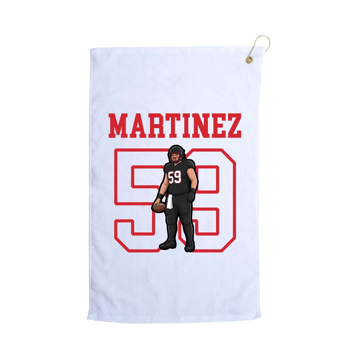 Golf Towel — Shirsey in White