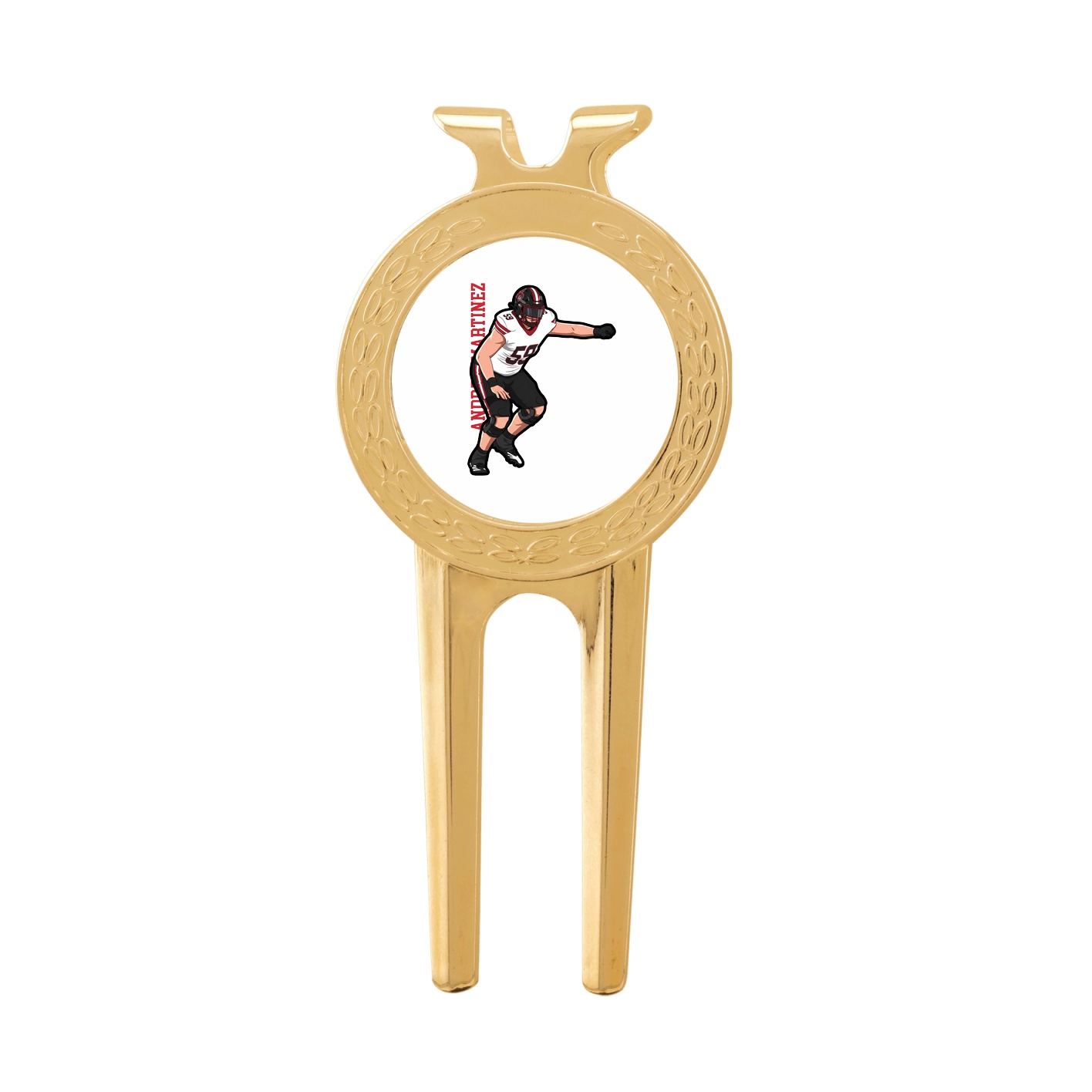 Divot Tool with Ball Marker — Name Vertical in Classic