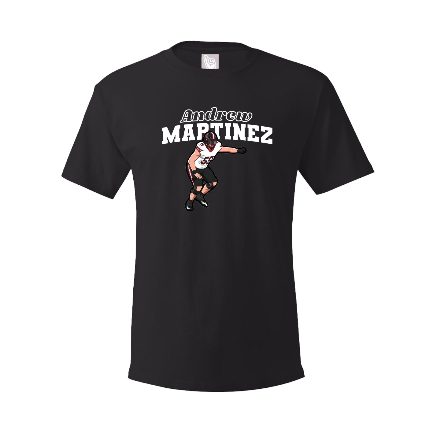 Tee — Name Arch in Black