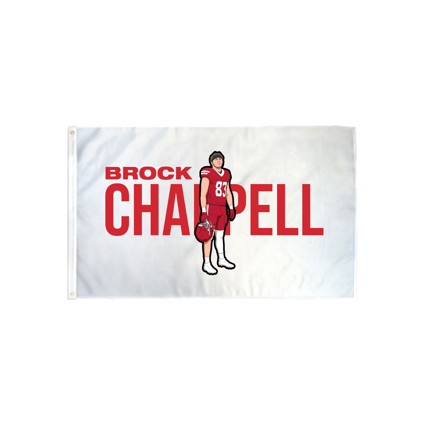 3x5 Flag — Player Name in Classic