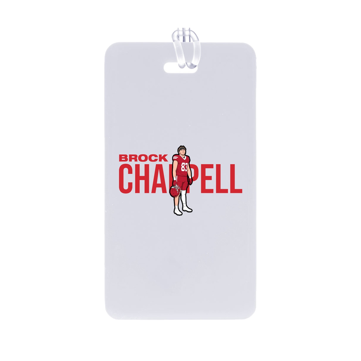 Bag Tag — Player Name in Classic