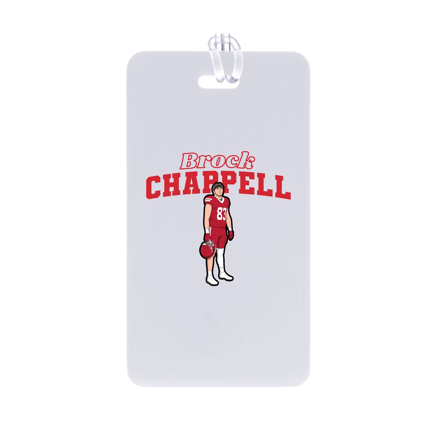 Bag Tag — Name Arch in Classic