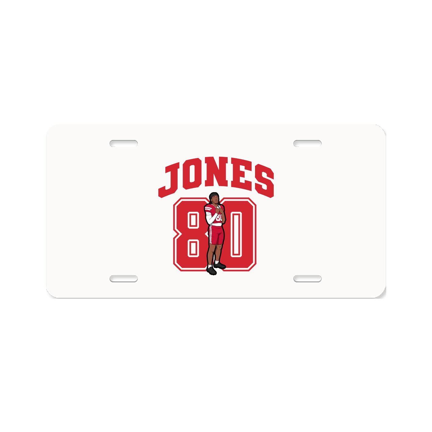 License Plate — Number in Classic