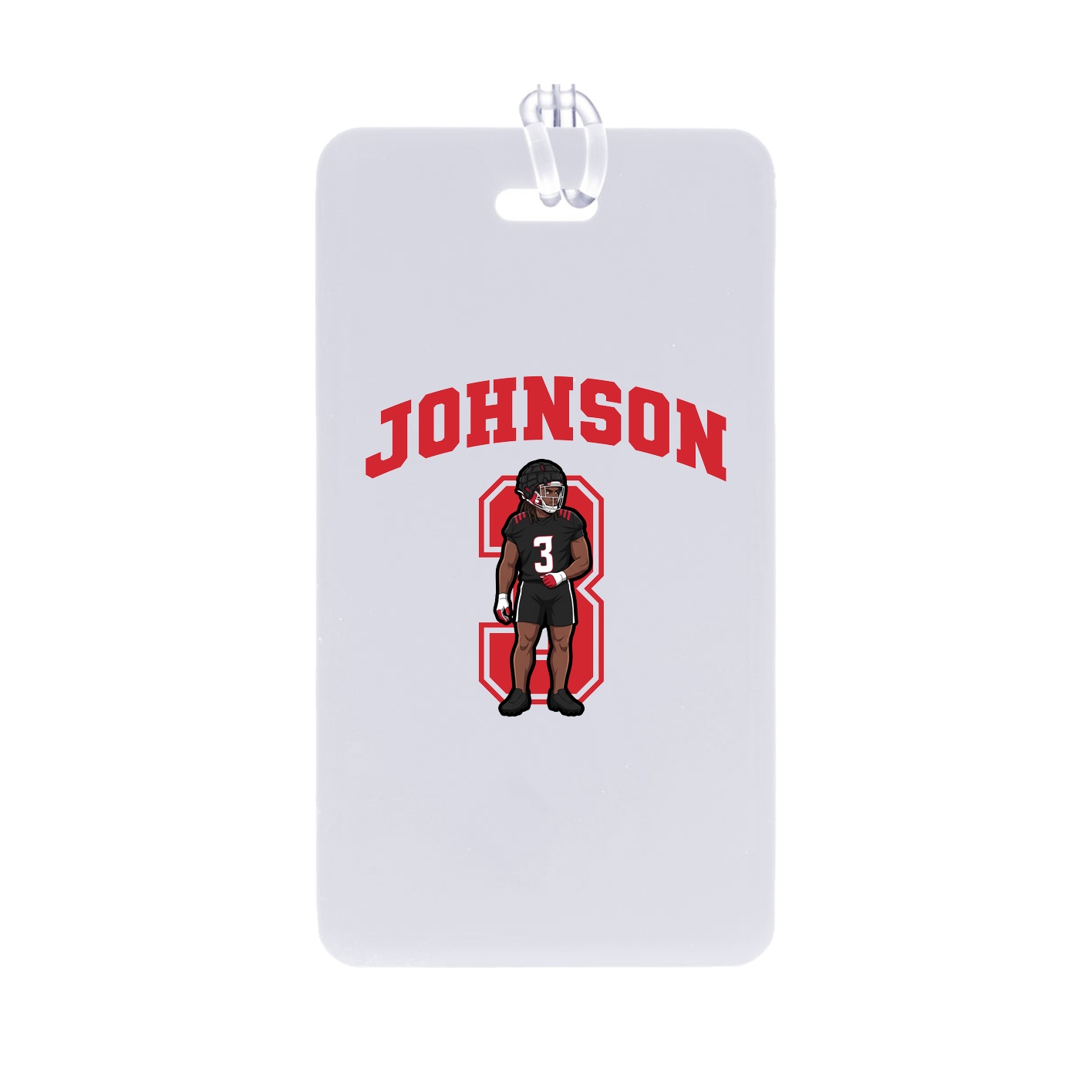 Bag Tag — Number in Classic