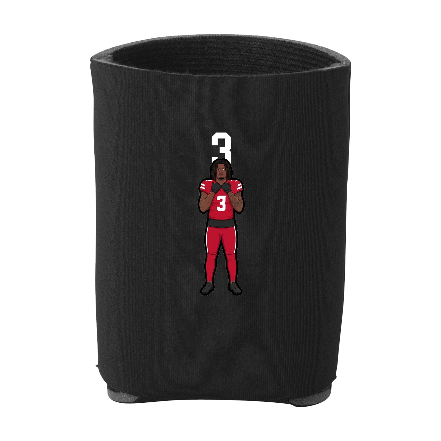 Can Holder — Number Top in Black