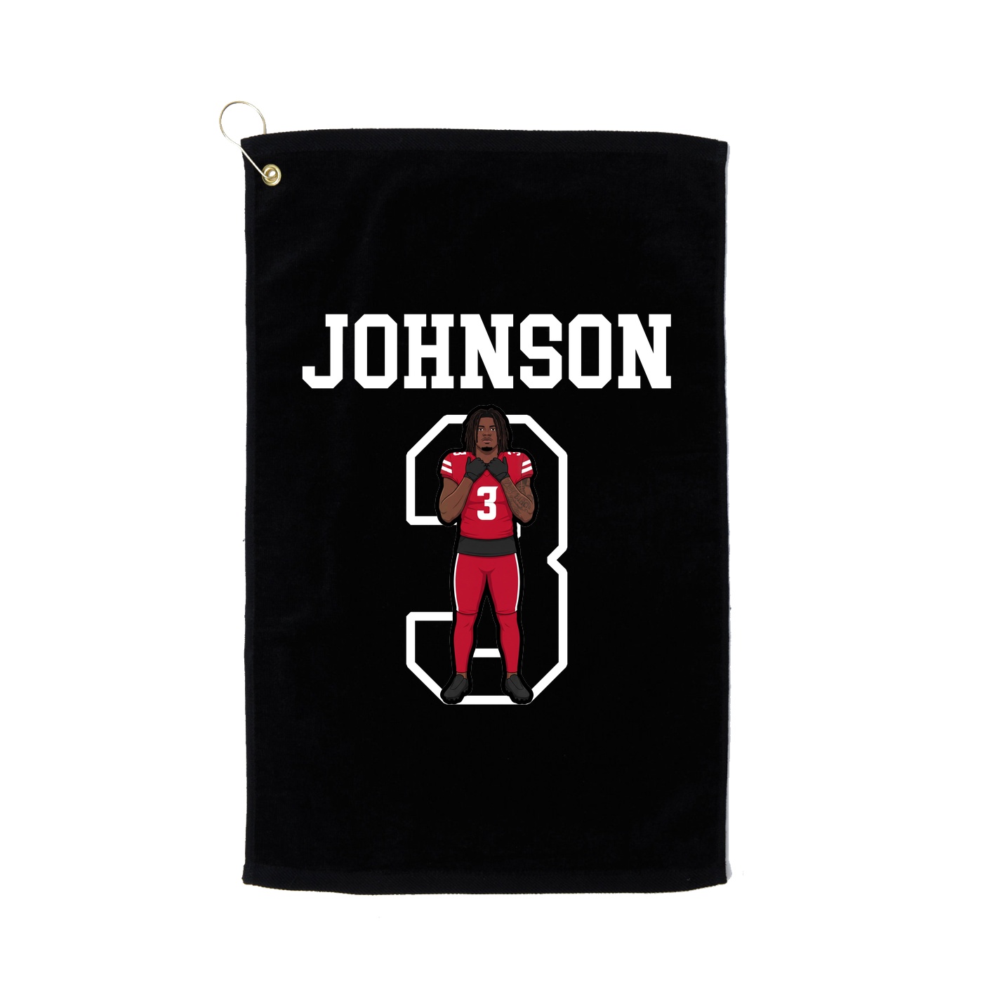 Golf Towel — Shirsey in Black